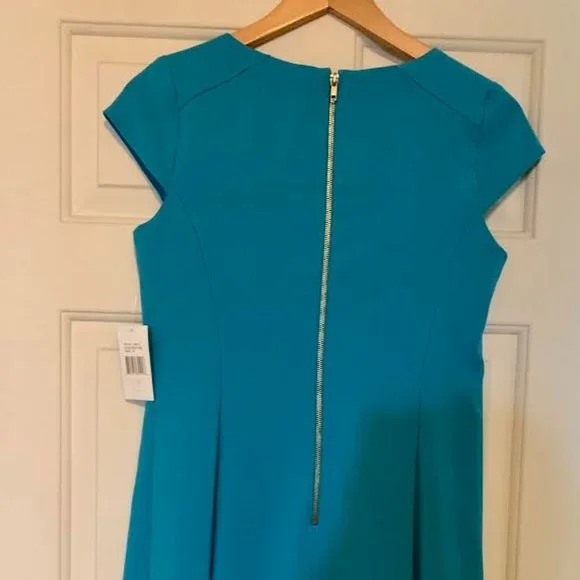 Ronni Nicole Dress Style #180411 Deep Turquoise Size 10 - Picture 3 of 5